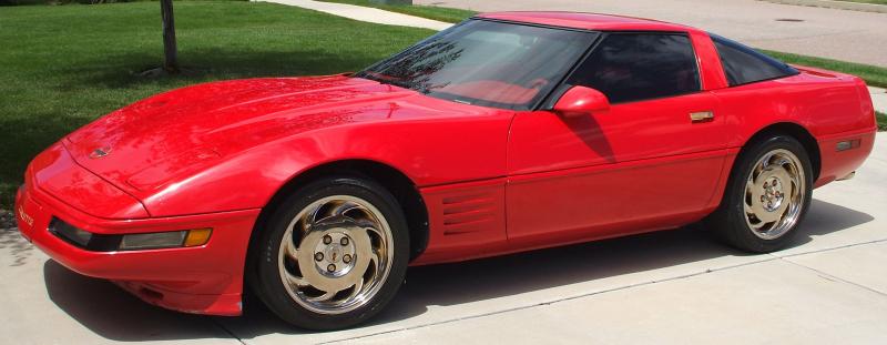 1993 Torch Red Corvette Coupe One of Only 3172 Made 6 spd 17500