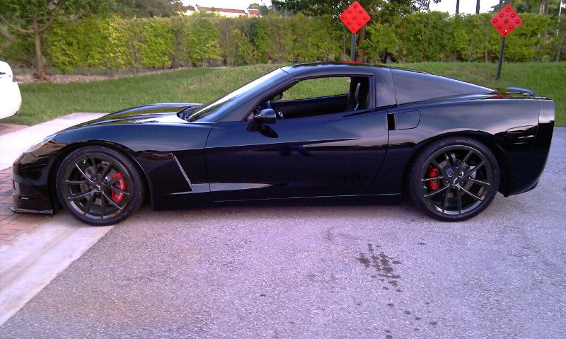 Need CF's opinion matte black wheels on black C6 Corvette Forum