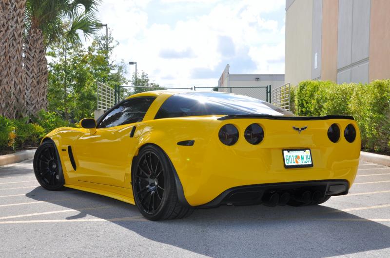 Black Yellow Corvette Forum
